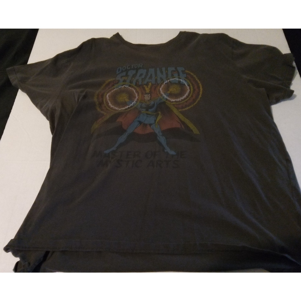 Marvel Size 4XL Gray Doctor Strange Master Of The Mystic Arts T-Shirt